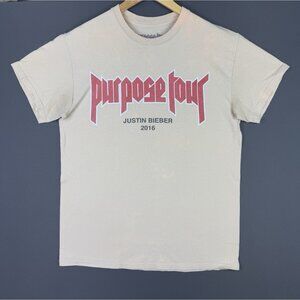 Justin Bieber Purpose Tour My Mama Don't Like You Concert Music Promo Rare Shirt